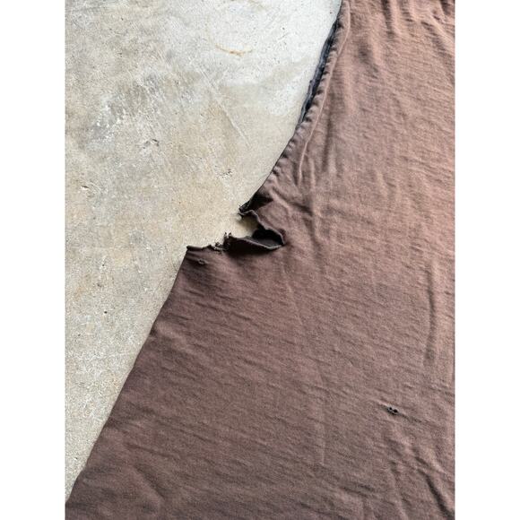 Vintage 2000s THRASHED Black/Brown Orange County Choppers Sleeveless XXL Shirt - Picture 6 of 8